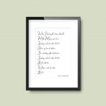 Let It Be | The Beatles Lyrics Quote Print - Image 4