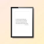 Your Song | Elton John Lyrics Quote Print