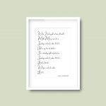 Let It Be | The Beatles Lyrics Quote Print - Image 3