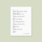 Let It Be | The Beatles Lyrics Quote Print - Image 5