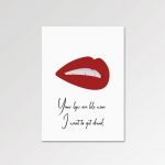 Your Lips Are Like Wine | Quote Print - Image 5