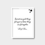 Sometimes Good Things Fall Apart So Better Things Can Fall Together - Marilyn Monroe | Quote - Image 4