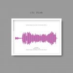Personalised Song Soundwave A4 Printed & Framed | Ideal Gift or Present - Image 4