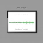 Personalised Song Soundwave A4 Printed & Framed | Ideal Gift or Present - Image 8