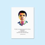 The Fight Is Won Or Lost Muhammad Ali | Print Quote - Image 2