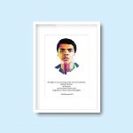 The Fight Is Won Or Lost Muhammad Ali | Print Quote - Image 5