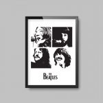 The Beatles Fab Four Black & White | Print Quote - Image 2
