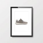 Adidas Yeezy 350 Trainer Sneaker | A4 Print Framed - Image 3