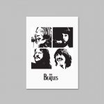 The Beatles Fab Four Black & White | Print Quote - Image 4