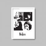 The Beatles Fab Four Black & White | Print Quote - Image 5