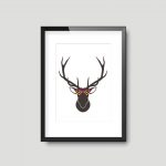 Stag In Sunglasses | Print Quote - Image 3