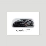 Lamborghini Huracán Performante | Supercar Print - Image 4