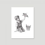 Banksy NHS Superheroes Tribute | A4 Print Framed - Image 4