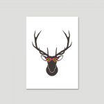 Stag In Sunglasses | Print Quote - Image 4