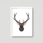 Stag In Sunglasses | Print Quote - Image 5