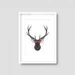 Stag In Sunglasses | Print Quote - Image 6