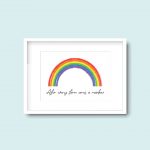 After Every Storm Comes A Rainbow | Quote Print - Image 6
