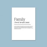 Family | Quote Print A4 - Image 4