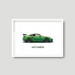 Porsche GT3 RS | Car Supercar Print Framed - Image 6
